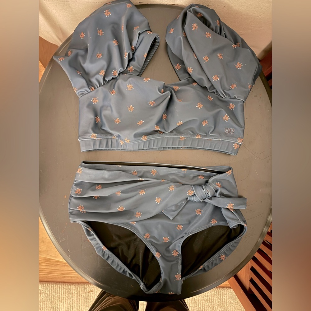 Albion fit crop swimsuit